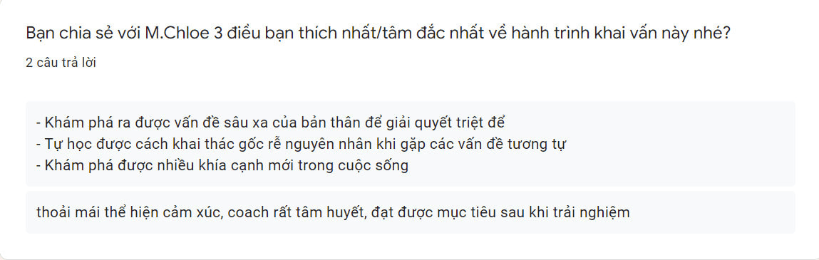 Feedback coachee 2